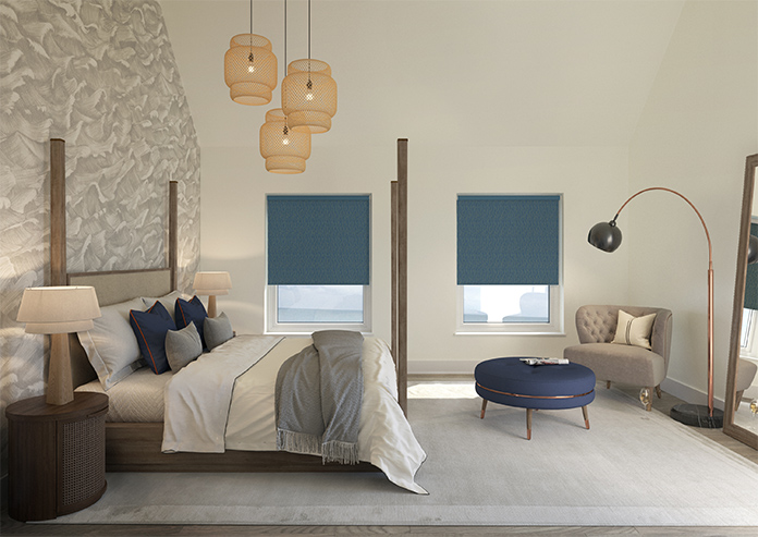 Kindling, Peacock - Twist&Fit Roller Blind - Image 8
